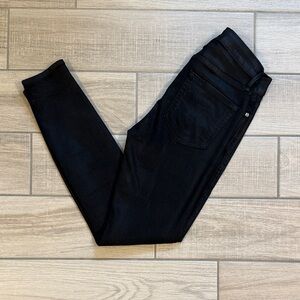 Good American Good Legs Skinny coated jeans